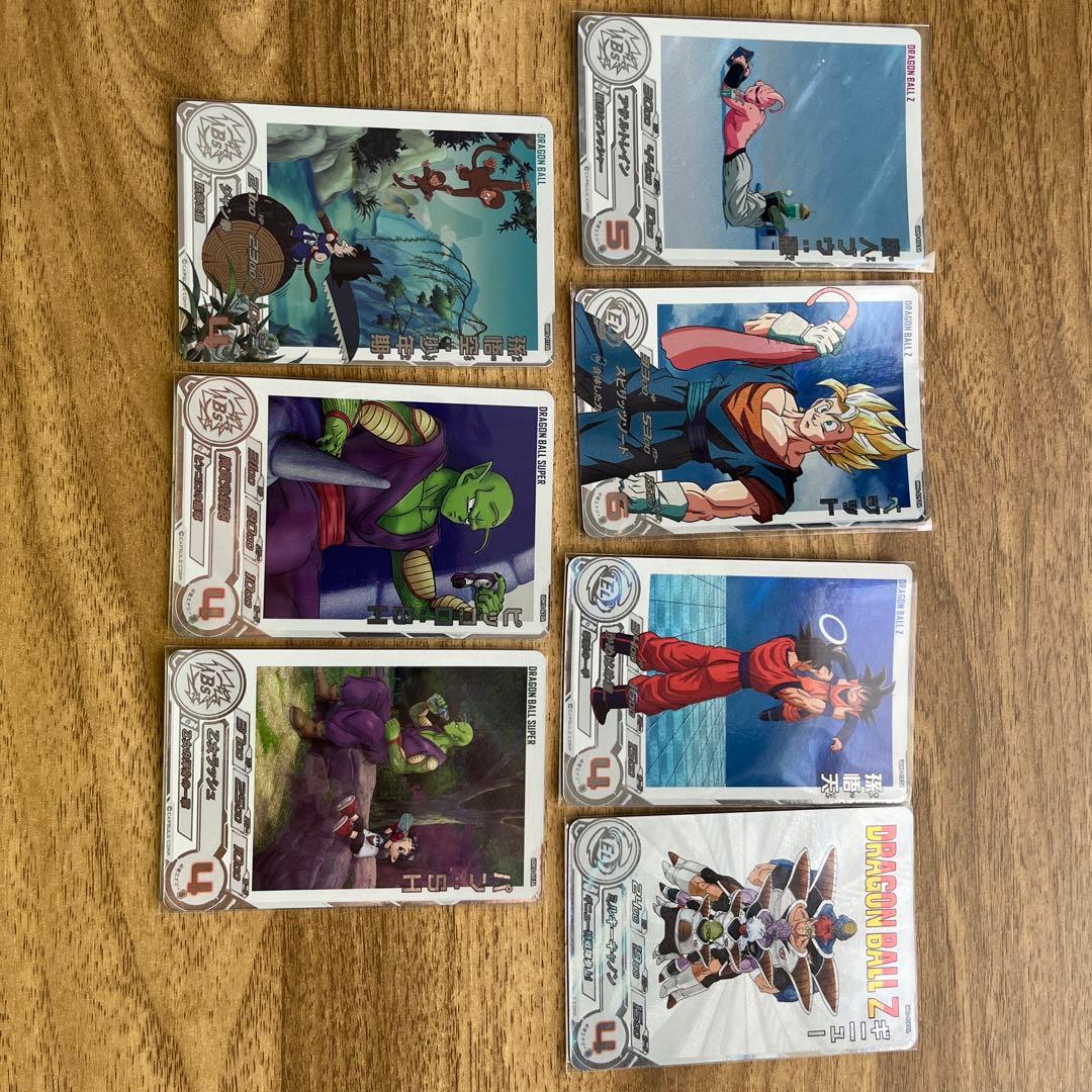 ドラゴンボールヒーローズカードDAセット 7枚