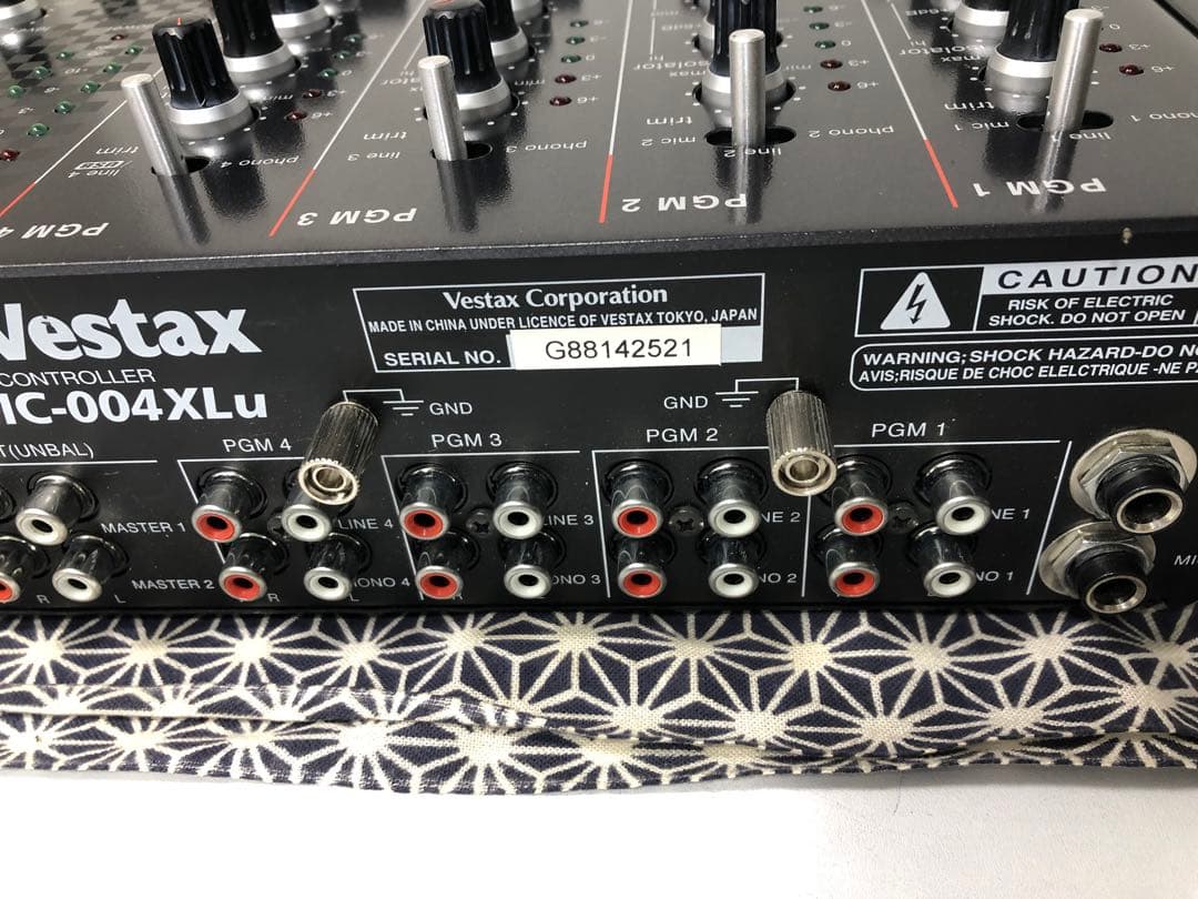VESTAX ベスタクス　VMC-004XLu 純正アダプタTUB-1付属