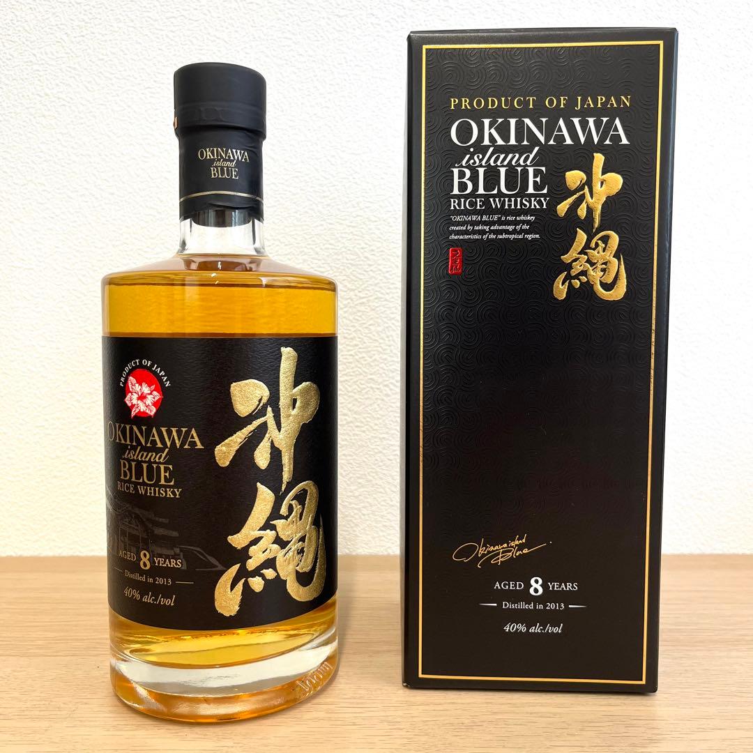 沖縄ブルー ウイスキー 8年 40度 700ml  BLUE