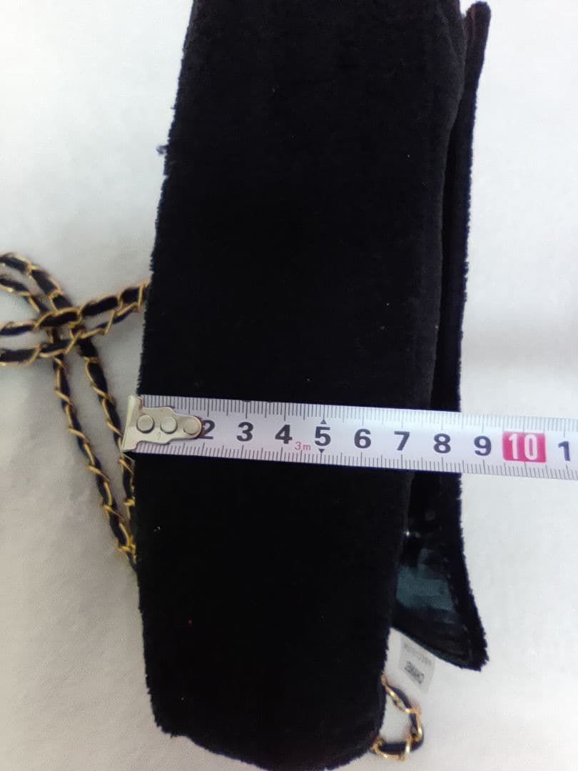 CHANEL ノベルティブラック ショルダーバッグ ブラックロゴ付き