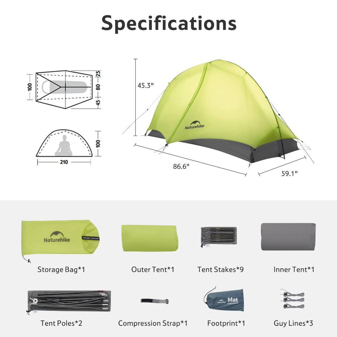 NEMO　ニーモ　ホーネット　オズモ系　ダブルウォール　半自立　超軽量ULテント