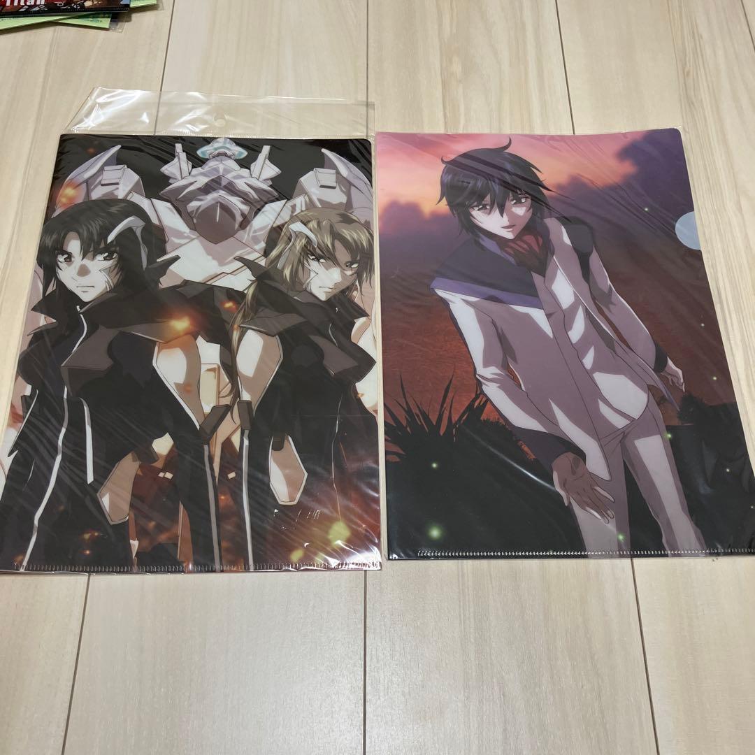 蒼穹のファフナー　A4クリアファイル8枚&ポストカード2種　セット売り