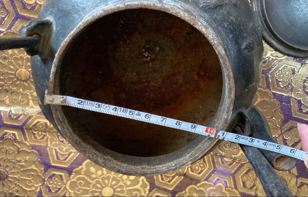 鉄瓶 龍文堂 骨董品