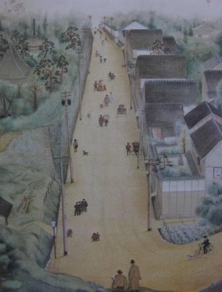 堂本 印象 「坂」 超希少画集より、新品額装付