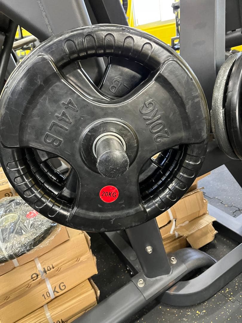 50mmラバープレート　10kg 2枚