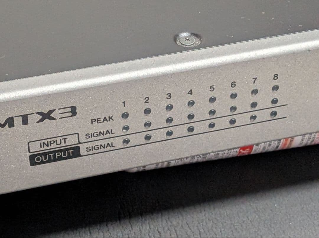 美品 ヤマハ MTX3 音響マトリクスプロセッサー33万円を20万円引き