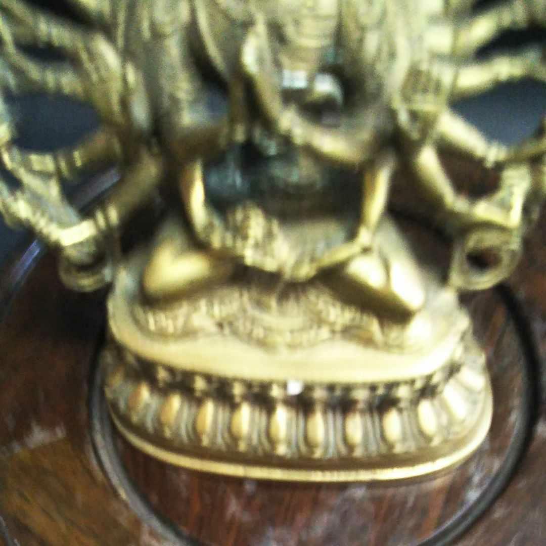 ※中国古美術/千手観音菩薩座像/