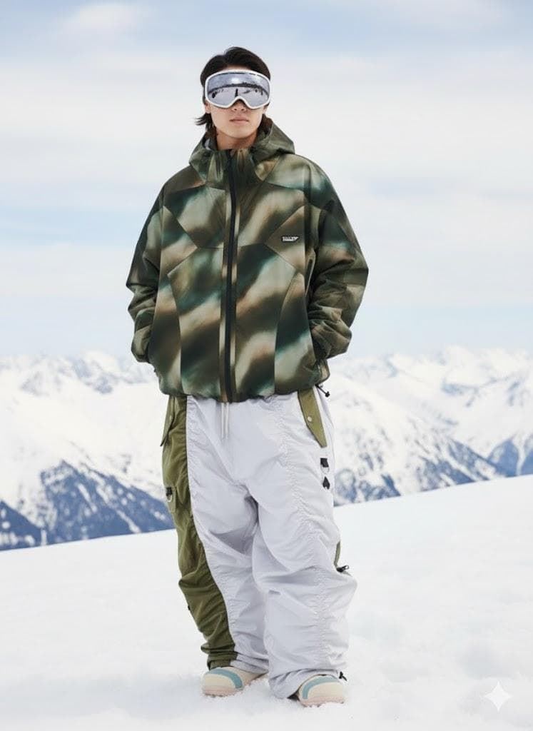 【ビーエスラビット BSRABBIT】スノボウェア スキーウェア ワイドパンツ