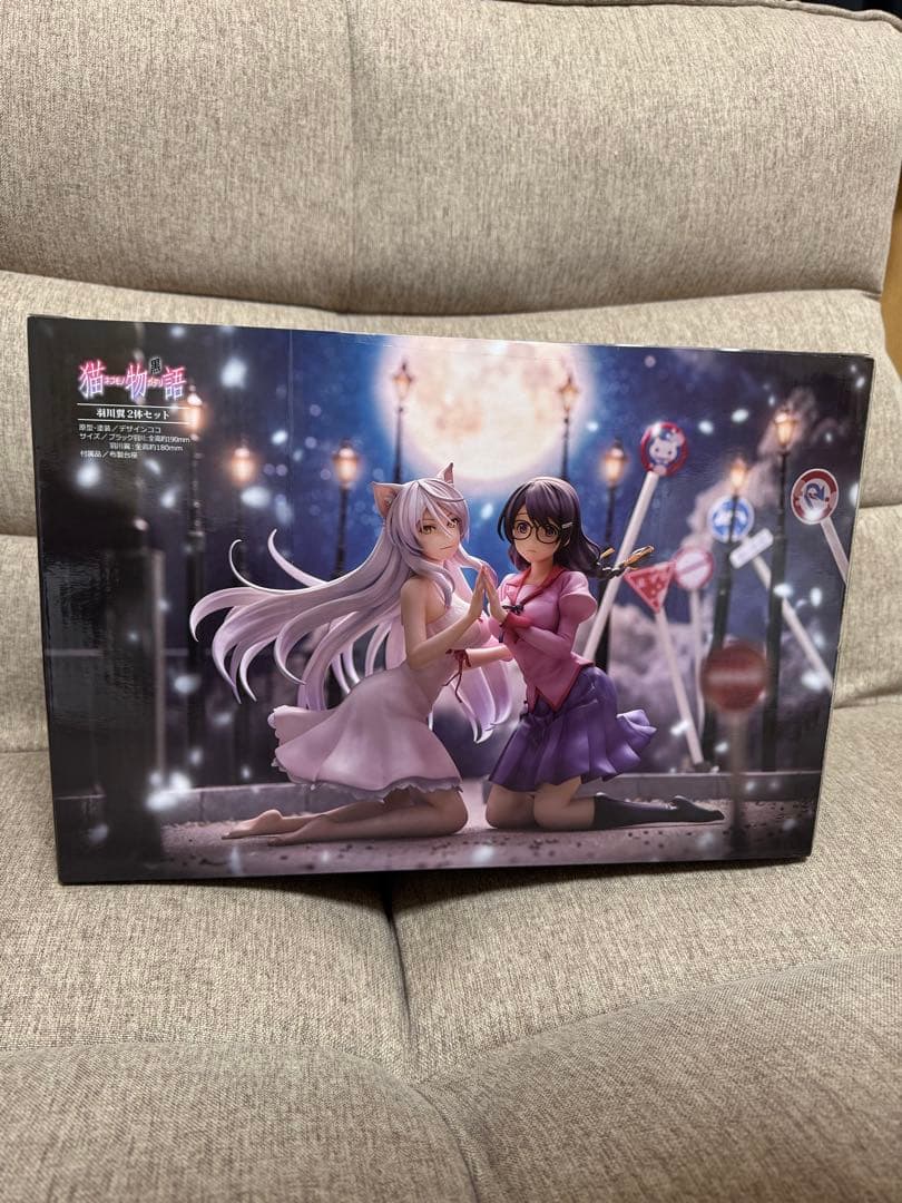 【新品未使用】猫物語　黒　羽川翼物語シリーズ　2体セット　フィギュア
