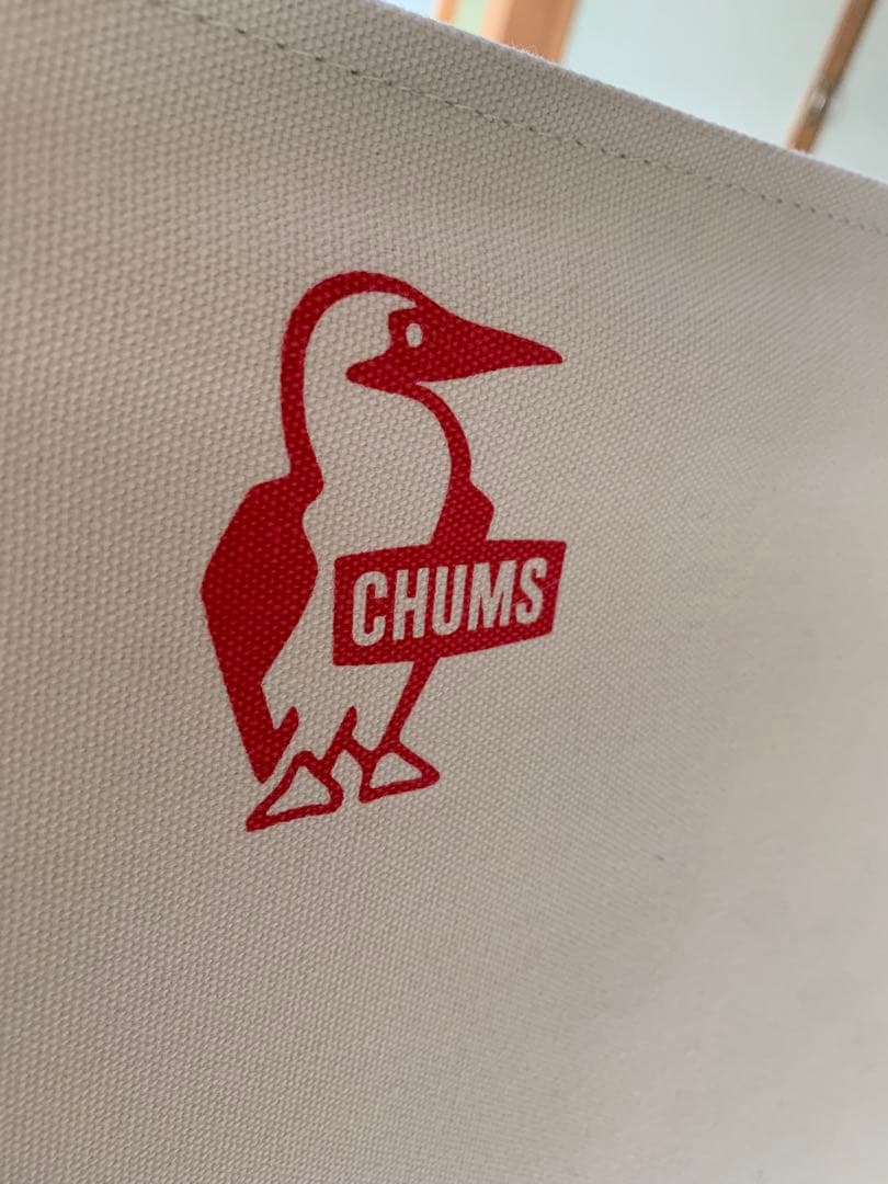 n*i様 CHUMS 折りたたみチェア ホワイト/レッド