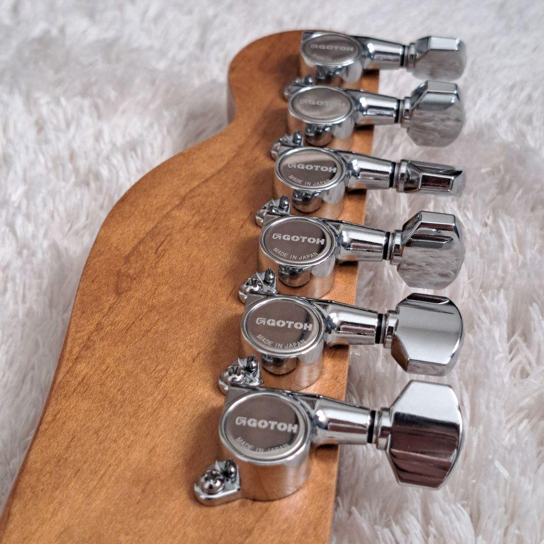 工房製作個性テレキャスター　高級仕様　Fenderピックアップ純粋