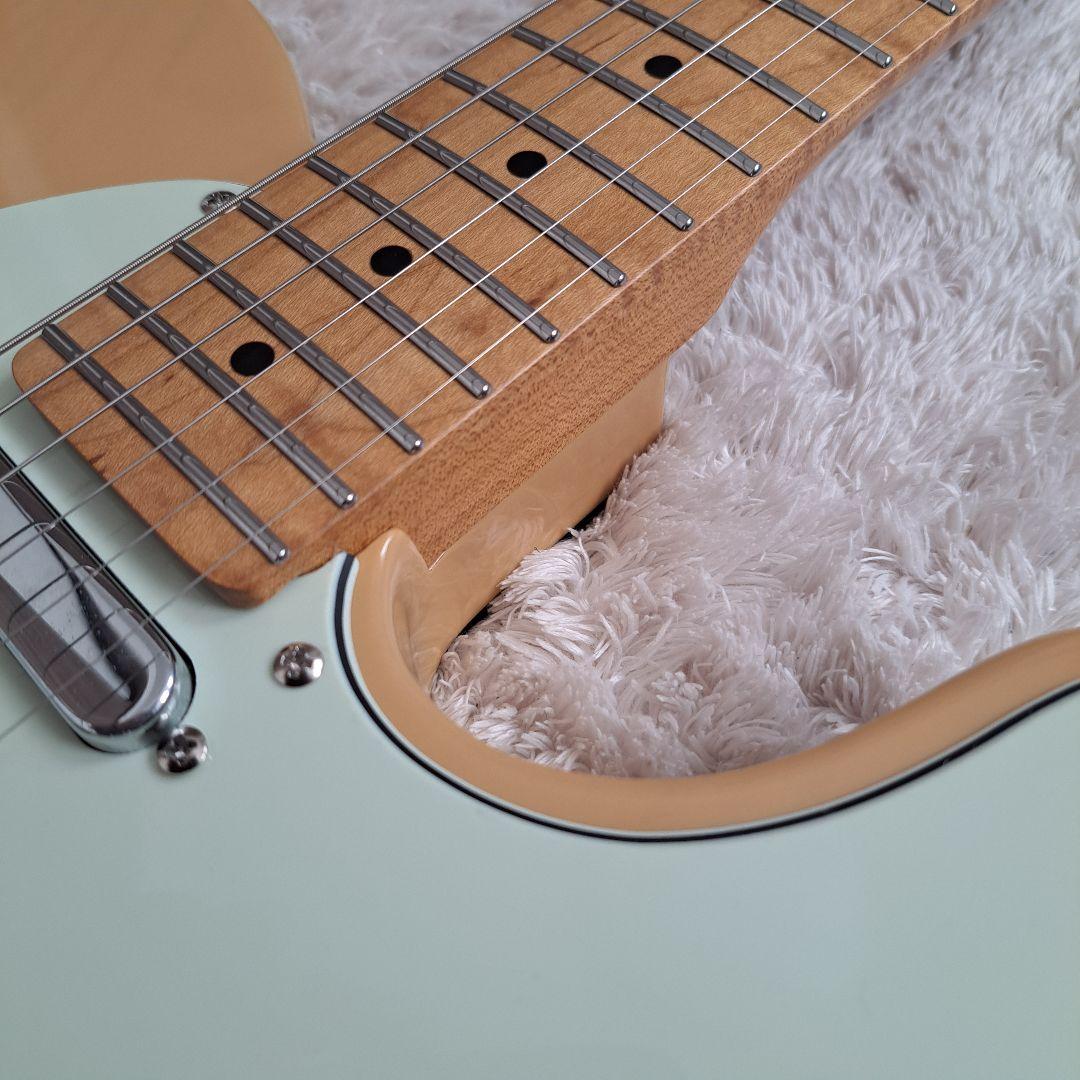 工房製作個性テレキャスター　高級仕様　Fenderピックアップ純粋