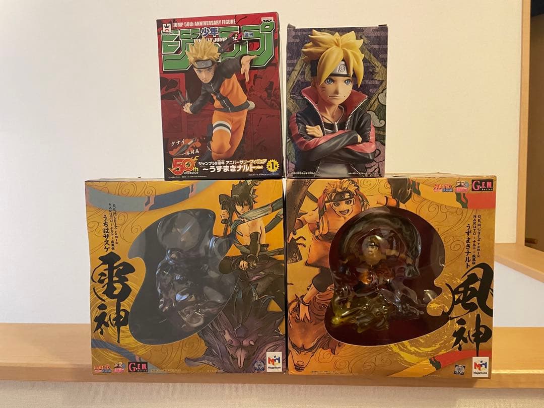 G.E.M.シリーズ remix NARUTO-ナルト- 疾風伝　風神雷神セット