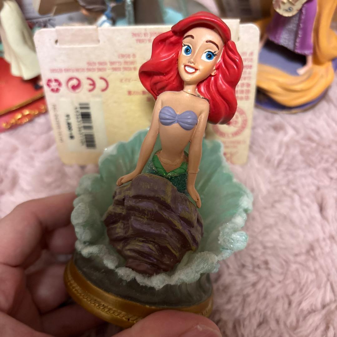 ディズニーストア ピーターパン アリエル ベル ラプンツェル オーナメント