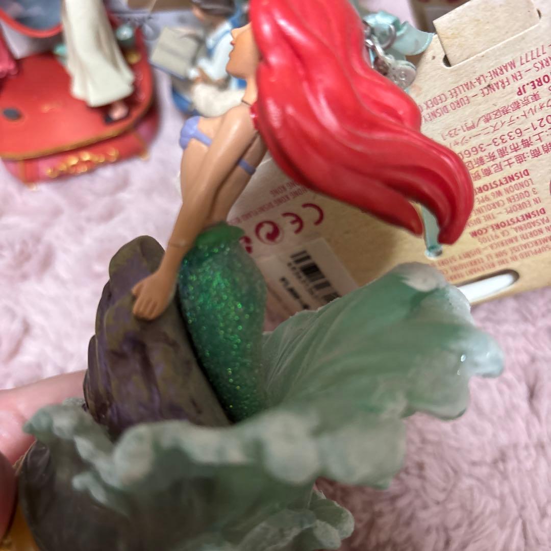 ディズニーストア ピーターパン アリエル ベル ラプンツェル オーナメント