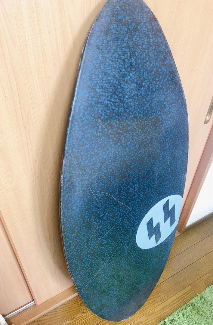 スキムボード デッキパット付き 花柄 ゼブラ　❁*゜