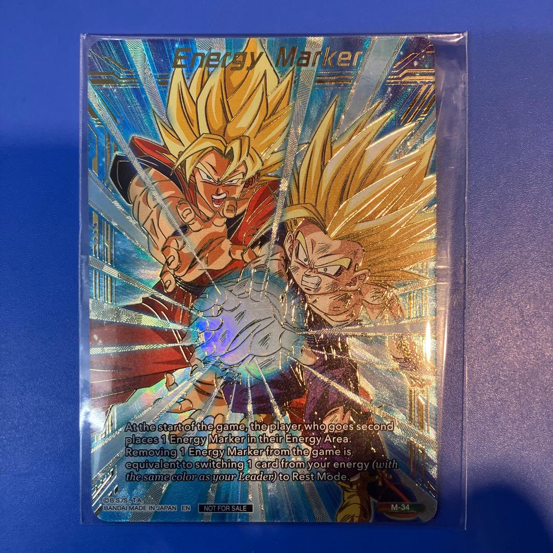 ドラゴンボール超 カードゲーム 英語版 エナジーマーカー 孫悟空/孫悟飯 未開封