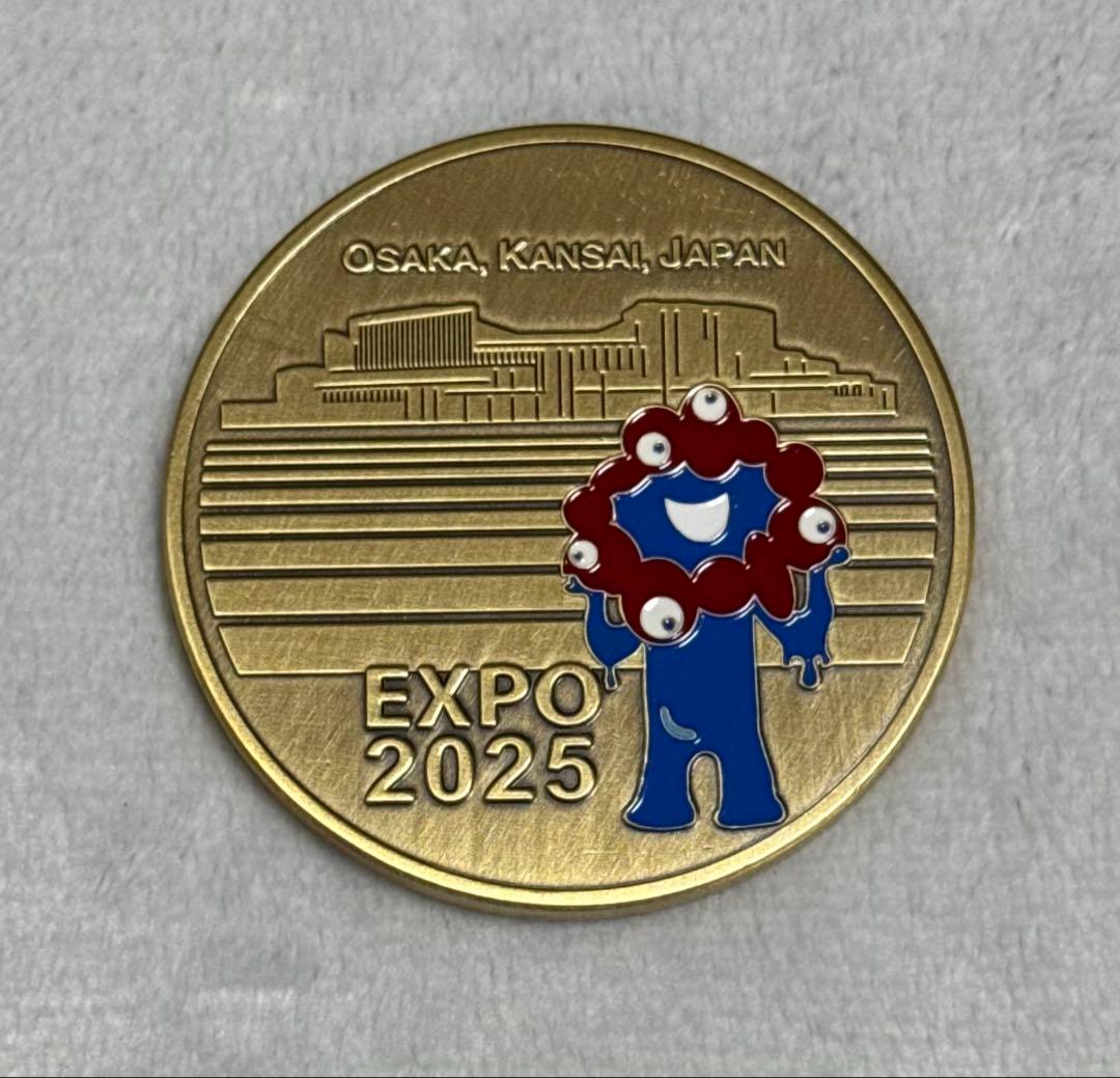 激レア！！！ 非売品 大阪関西万博 USA Pavilion 記念メダル 箱付き