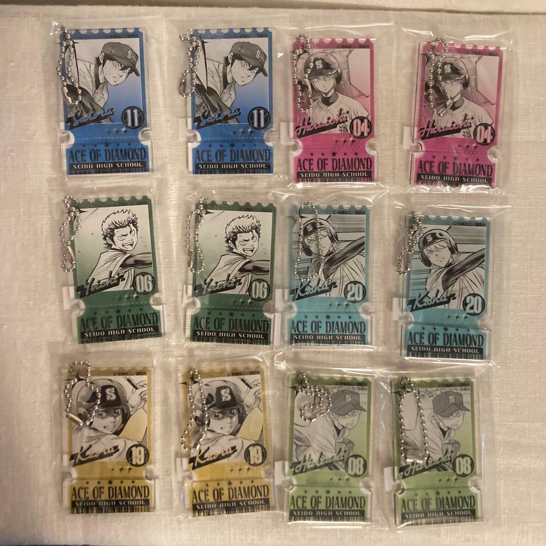 ダイヤのA actⅡ くじメイト 第3弾 D賞 アクリルキーホルダー