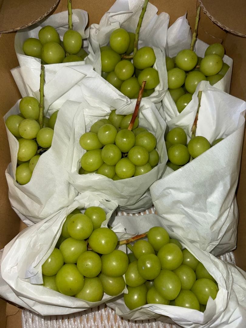 シャインマスカット 大8房 バラ売り可能！