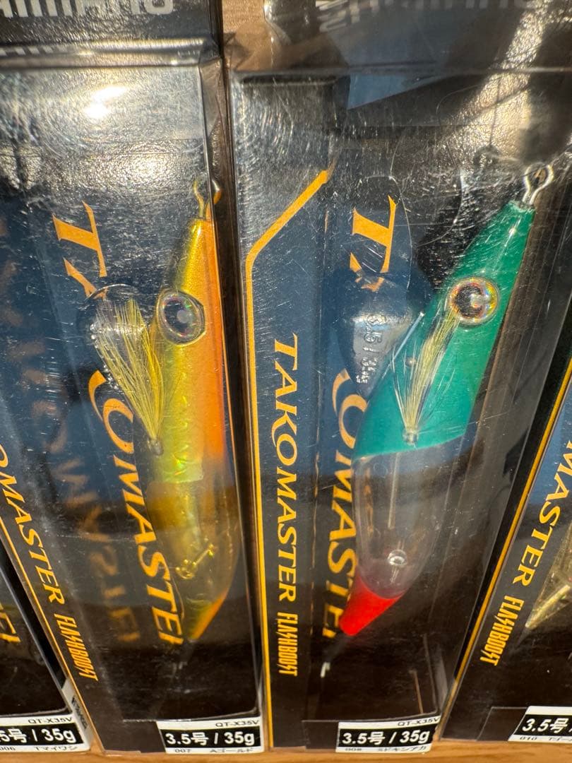 【新品未使用】シマノ　フラッシュブースト　タコマスター　タコエギ　５本