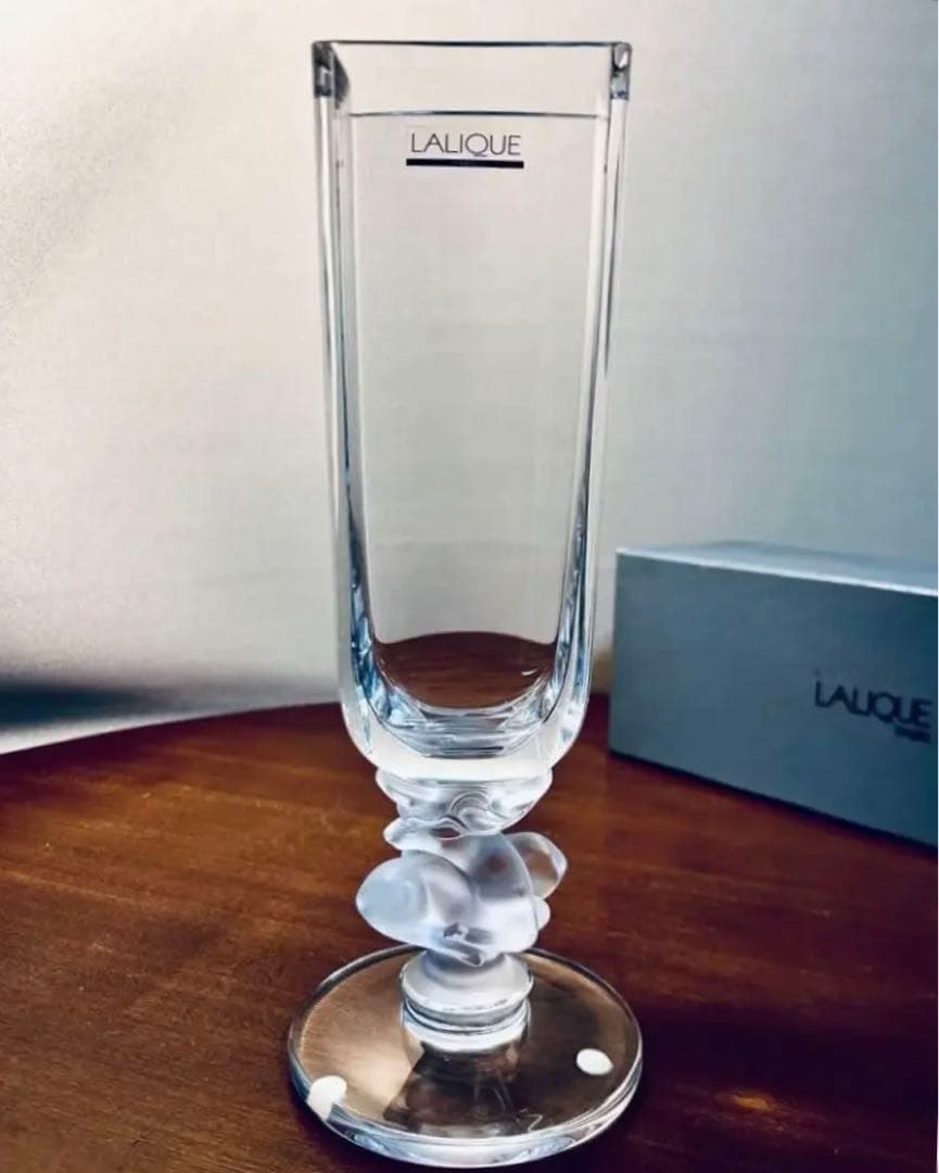 ラリックのCerf(セルフ)アールデコ　花瓶