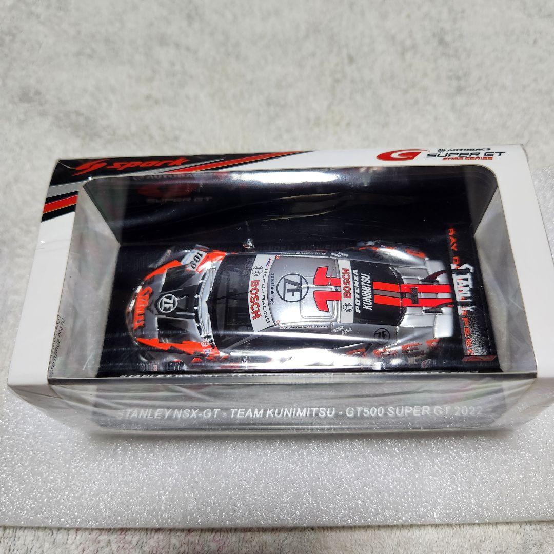 ミニカー Spark 1/43 STANLEY NSX-GT No.100 2022