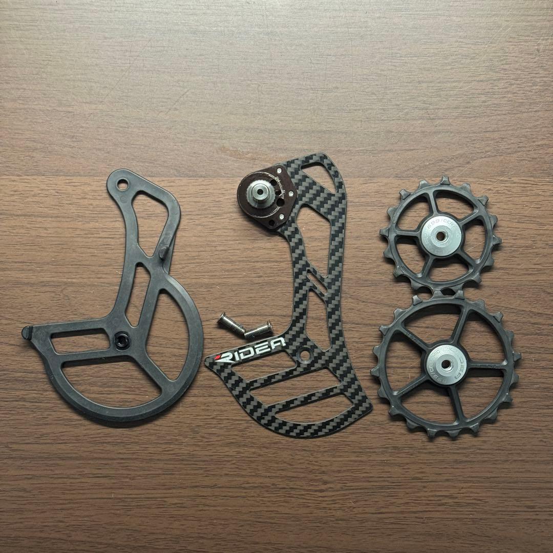 RIDEA リデア RD6 C60 フルセラミックベアリング ビッグプーリー