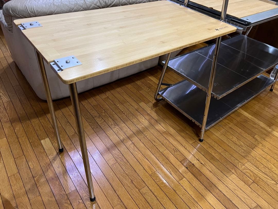 【バラ売り要相談】スノーピーク ステンレスキッチンテーブルセット 中古品