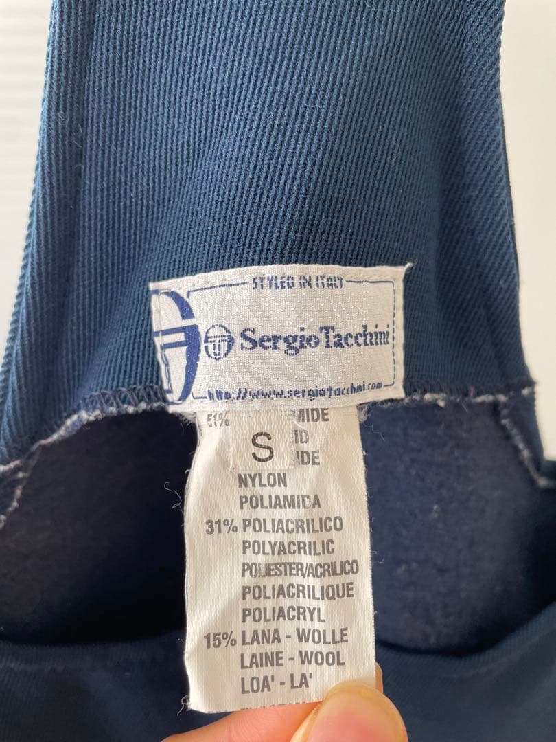 Sergio Tacchini ネイビー サロペット Sサイズ