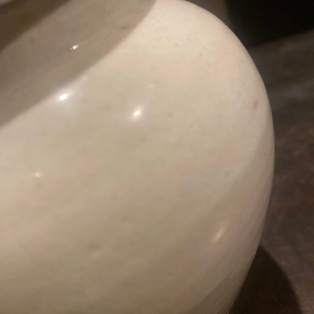 古伊万里白磁蓋付壺11cm16cm