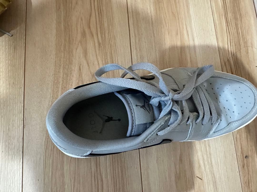 NIKE AIR JORDAN 1 LOW GOLFウルフグレー ホワイト ガム