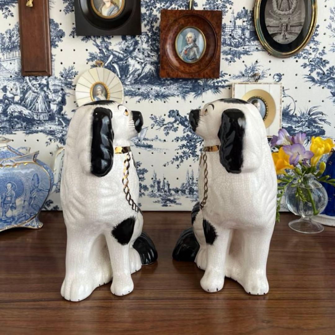 スタッフォードシャードッグ 22.5cm ♤ 英国ヴィンテージ