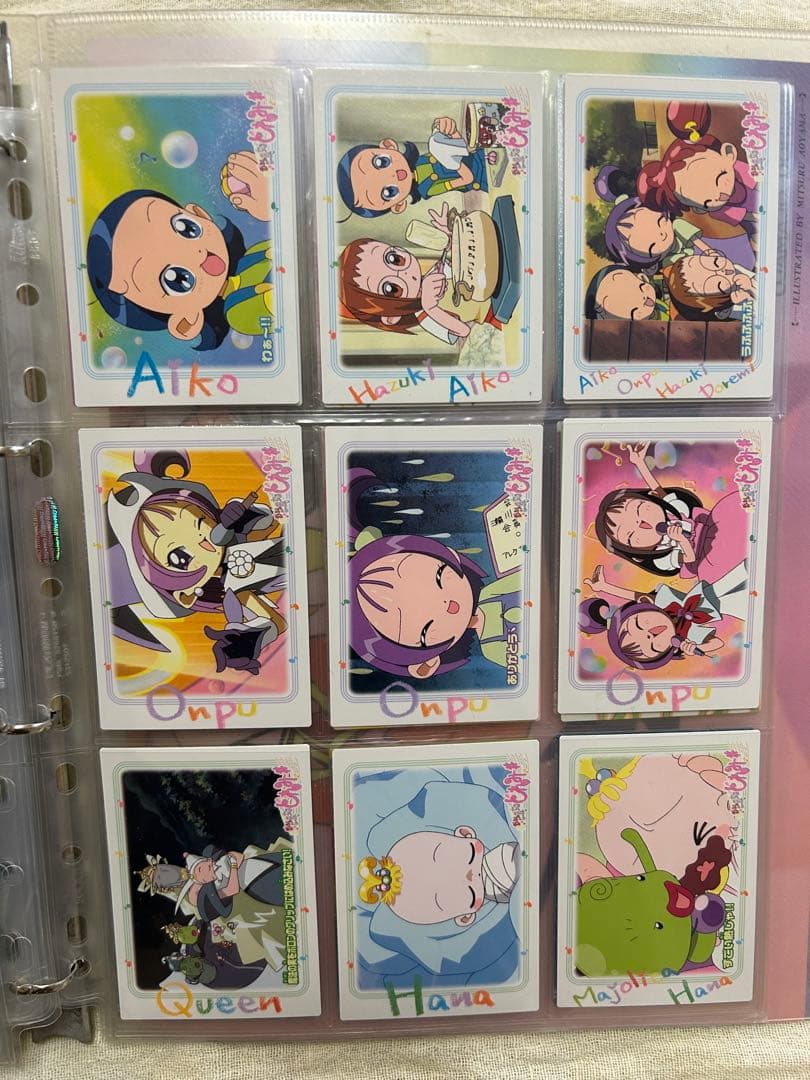 おジャ魔女どれみ　トレカセットプロモーションカード　アニメイトラミカ