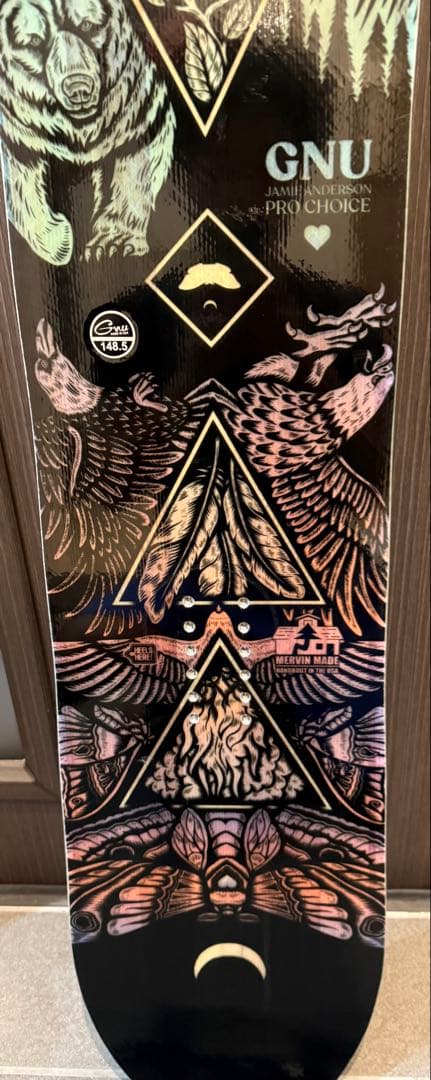 GNU プロチョイス スノーボード 148.5