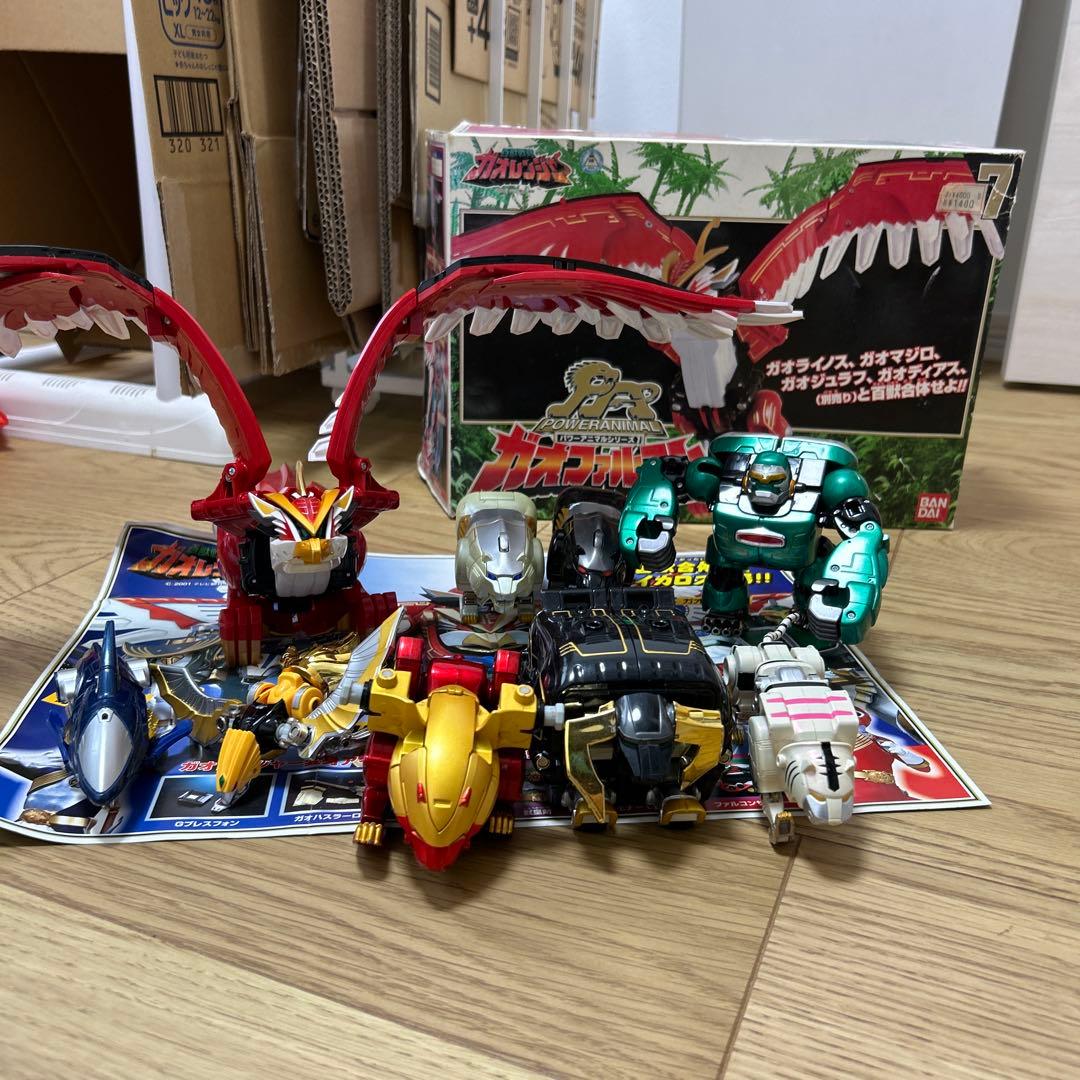 す*）様 ガオレンジャー　パワーアニマル　まとめ売り