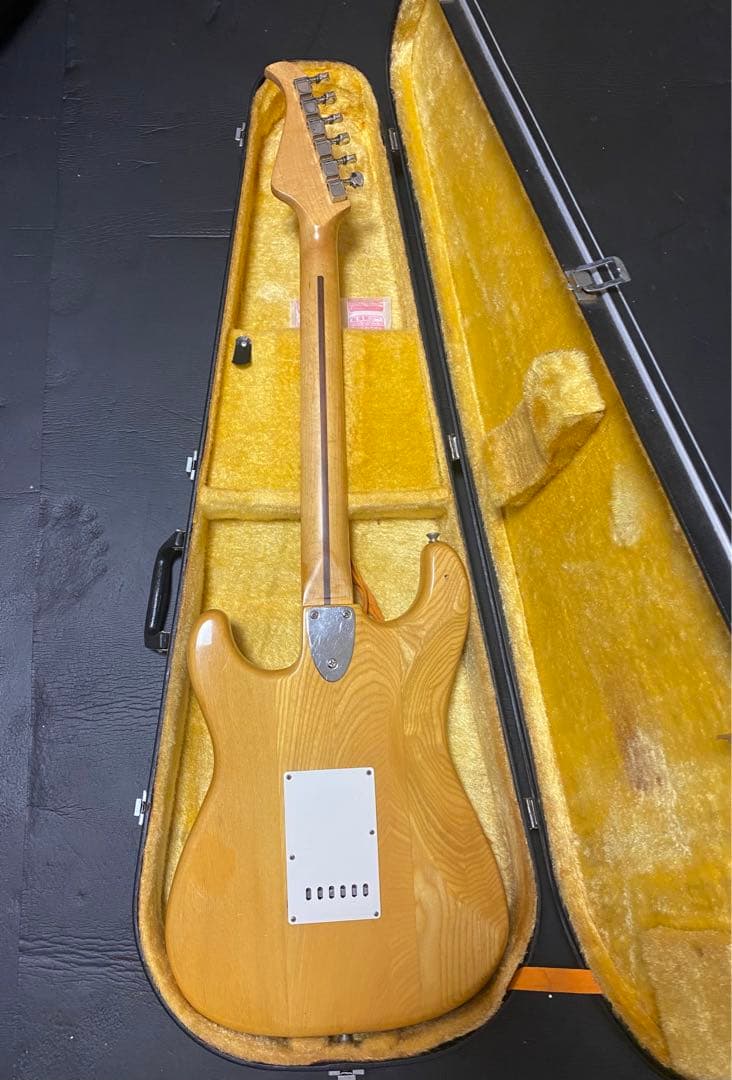 MusicMan風　エレキギター ナチュラルウッド ビザール　ヴィンテージ