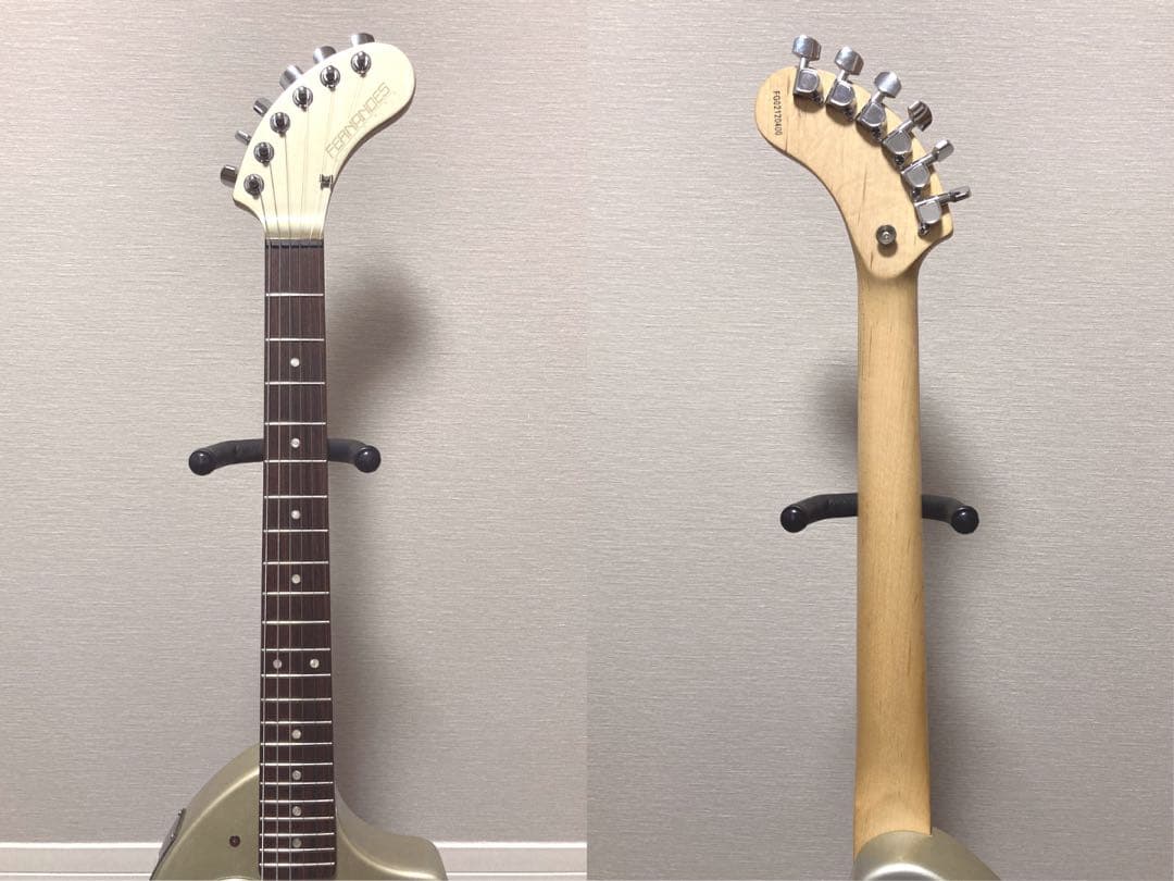 FERNANDES DIGI-ZO HYPER シャンパンゴールド 基盤再生済み