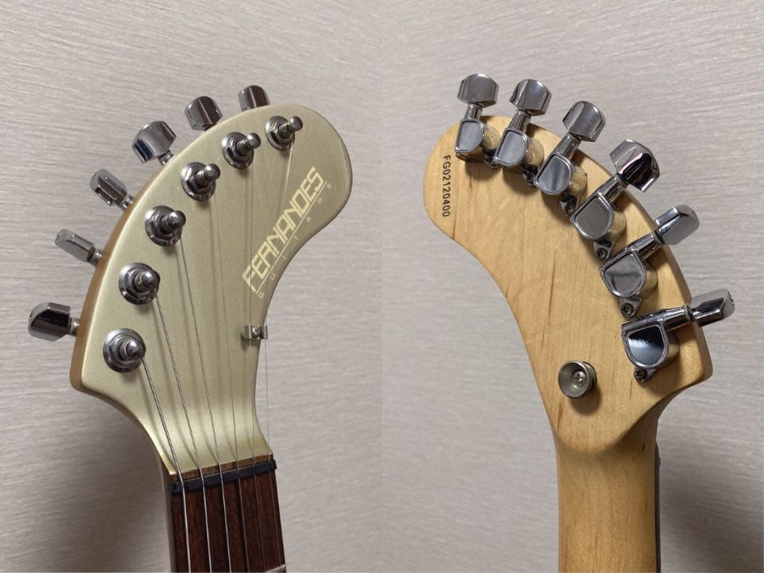 FERNANDES DIGI-ZO HYPER シャンパンゴールド 基盤再生済み