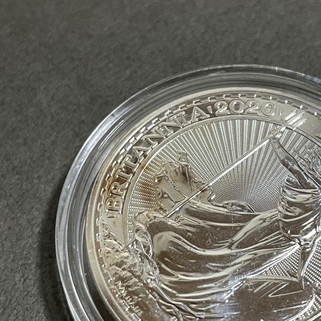 1オンス ブリタニア銀貨 2020
