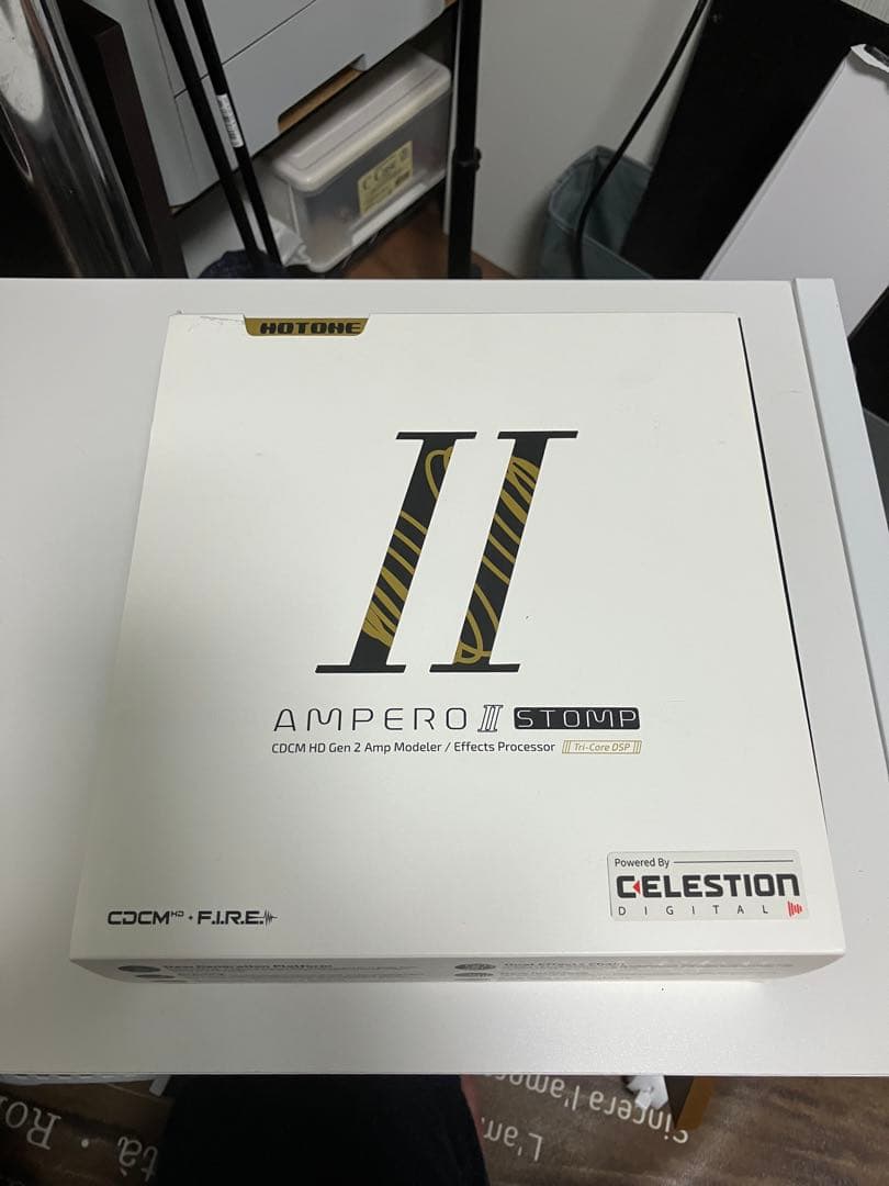 マルチエフェクター HOTONE Ampero Ⅱ Stomp 最新ファーム