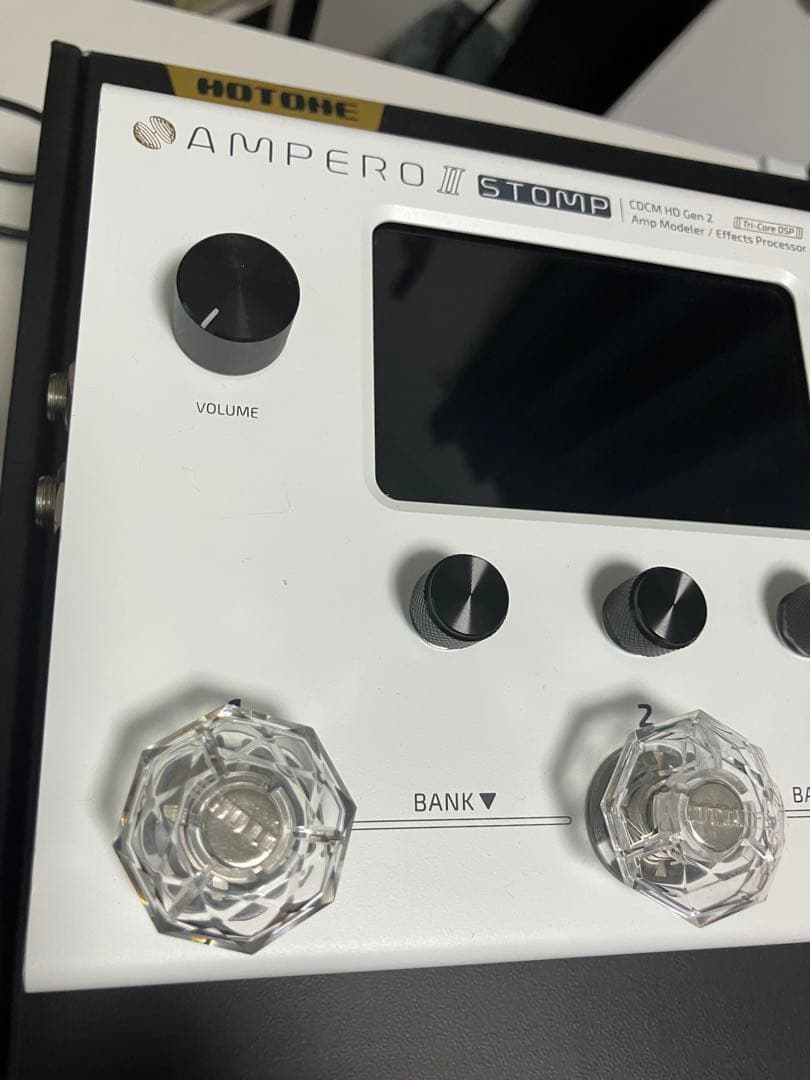 マルチエフェクター HOTONE Ampero Ⅱ Stomp 最新ファーム