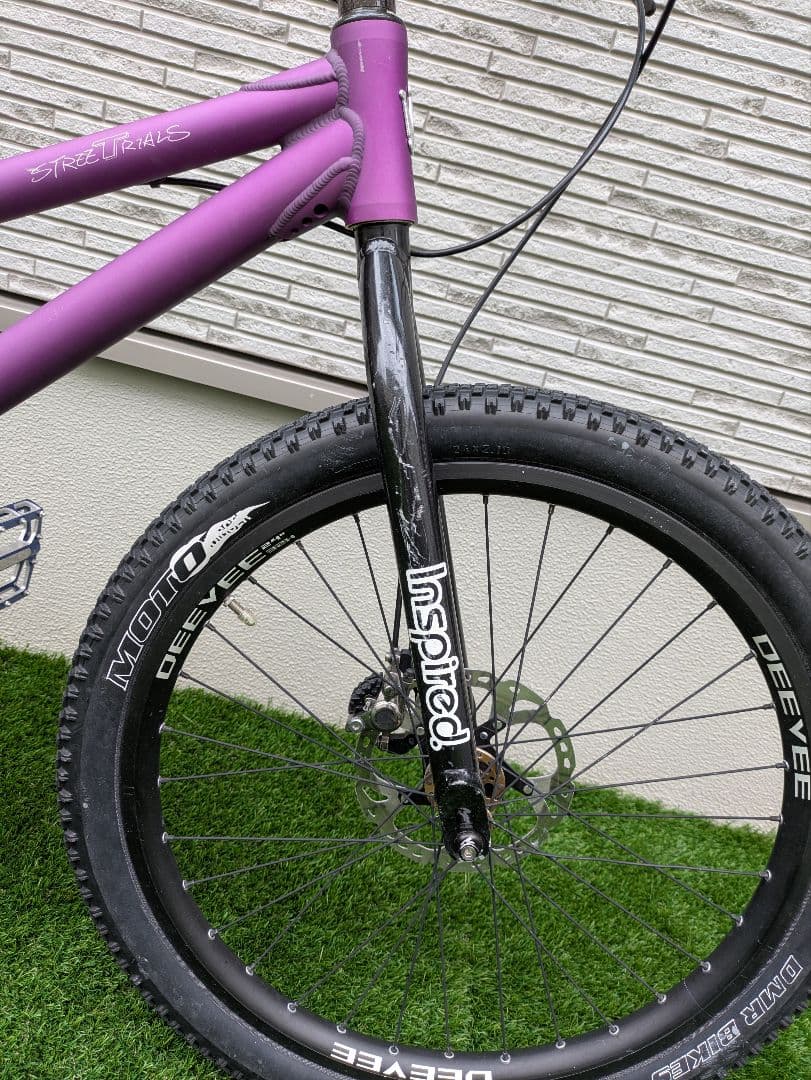 [引取限定]ＣーＺＡＲ２４インチ　ストリートトライアル自転車