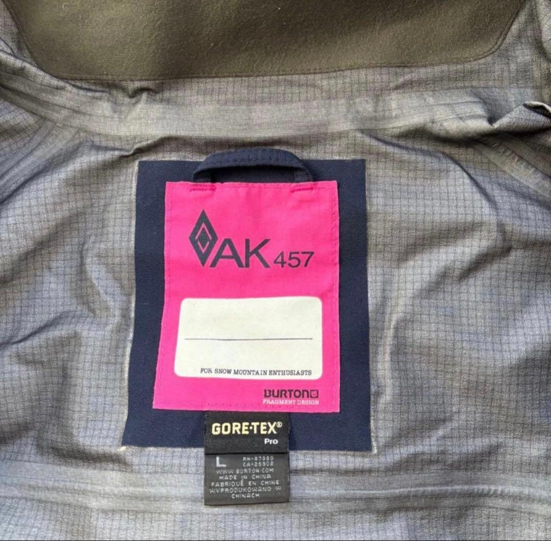 美品 BURTON AK457 GUIDE GORE-TEX PRO 3L JK