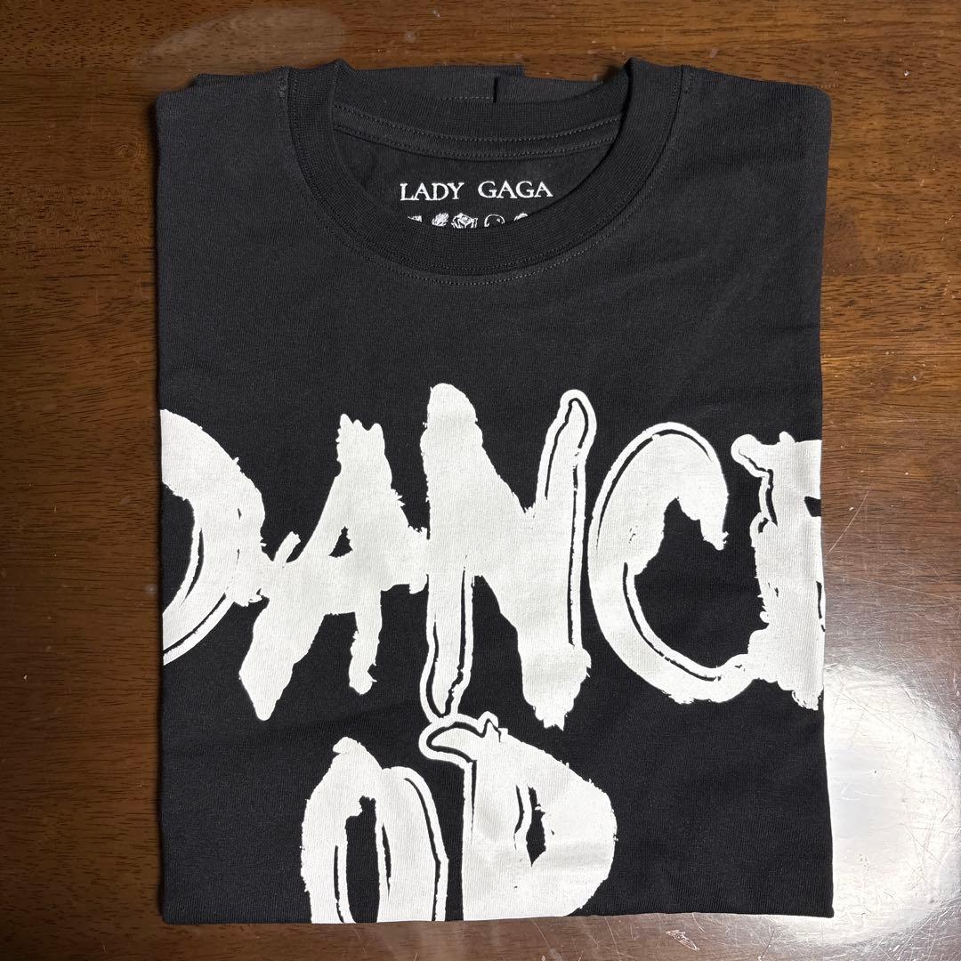 【本日発送】 レディ・ガガ ENGLISH DATE BACK SS TEE