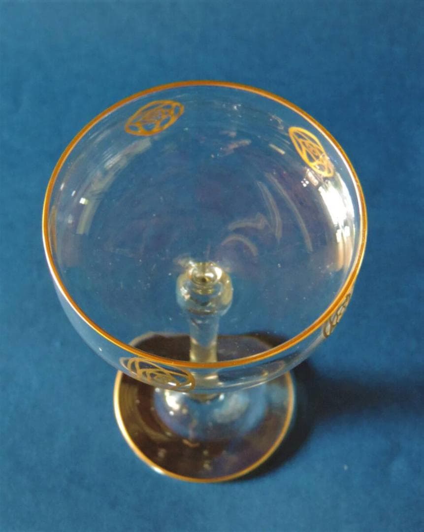 希少品シャペングラス1客　1900年制作　ハンス　クリスチアンセン作品