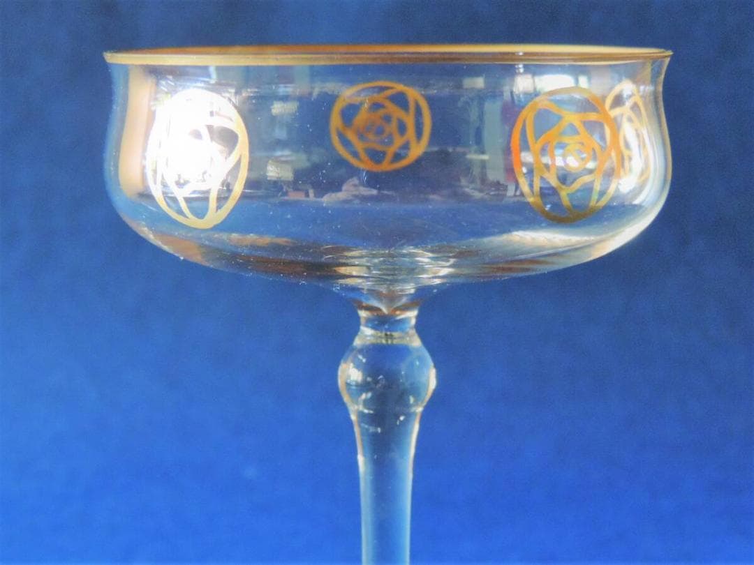 希少品シャペングラス1客　1900年制作　ハンス　クリスチアンセン作品