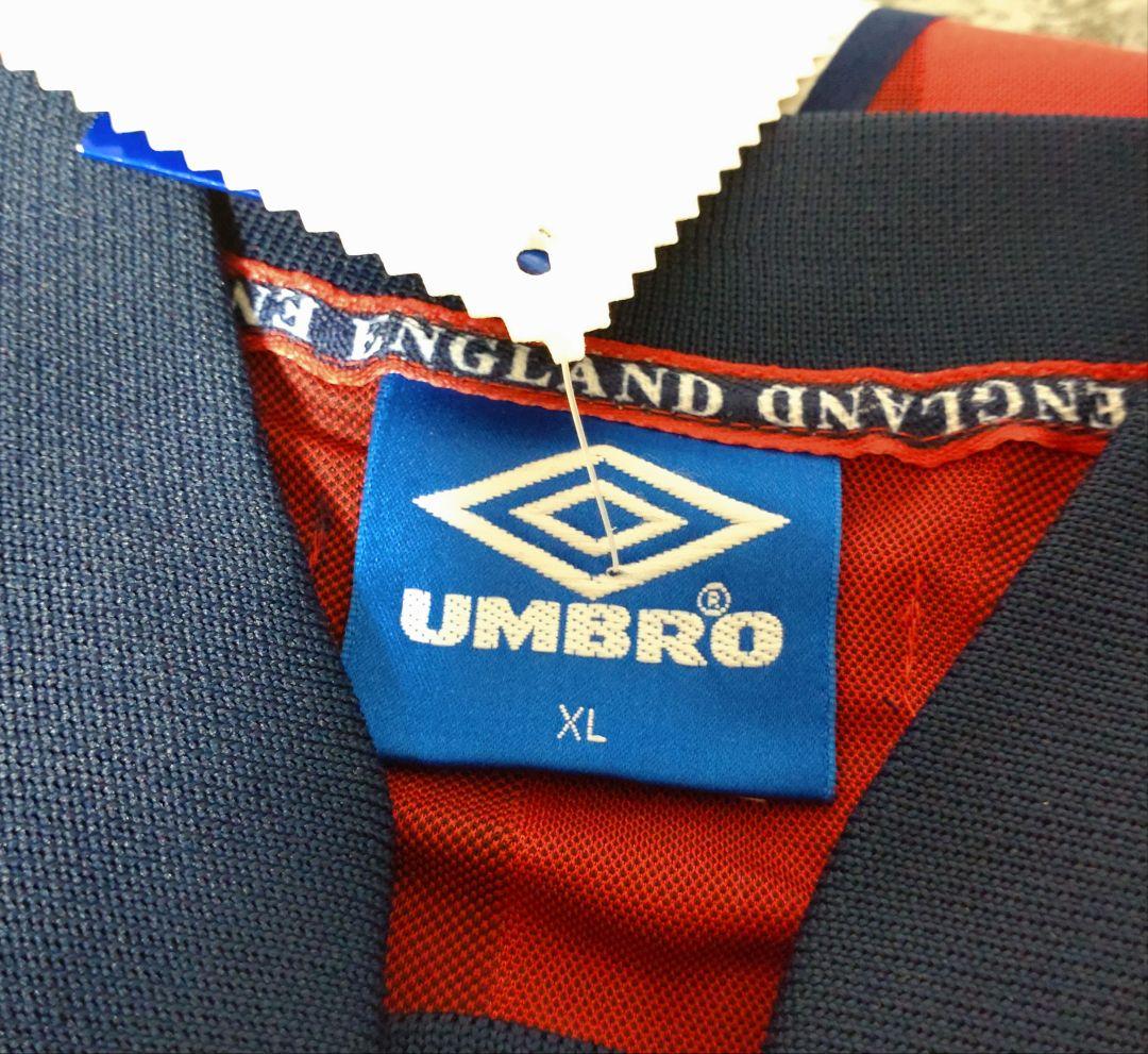 98 イングランド(A)長袖 7 BECKHAM フランスW杯1998