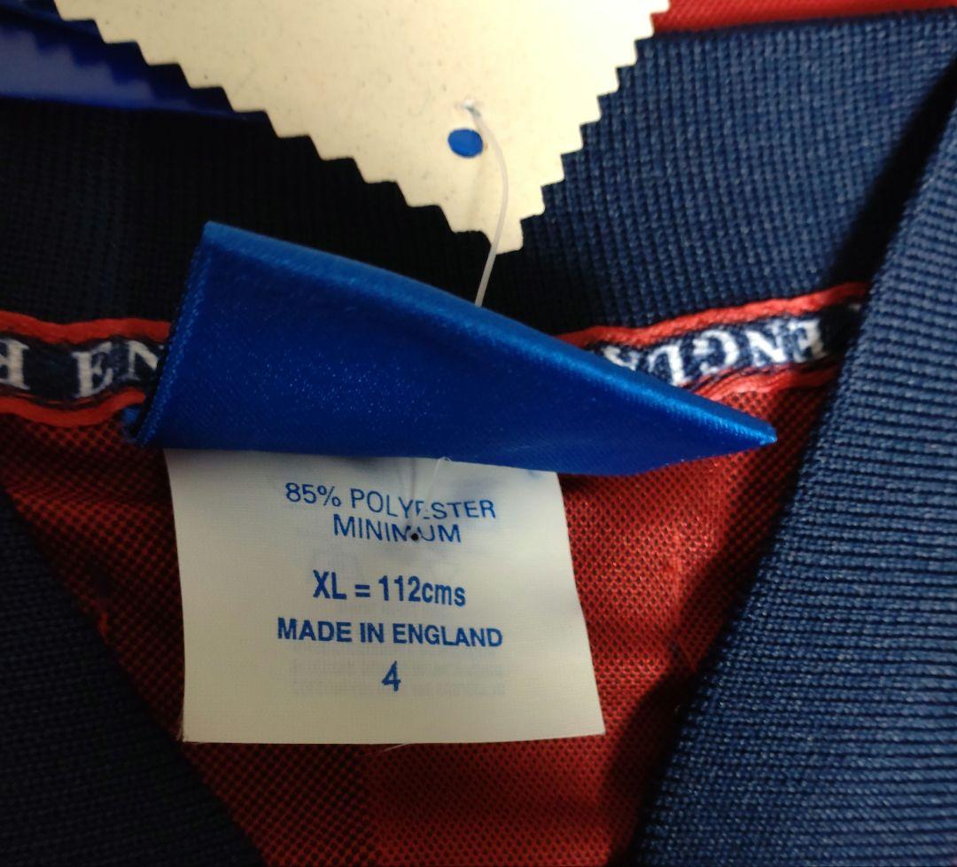 98 イングランド(A)長袖 7 BECKHAM フランスW杯1998