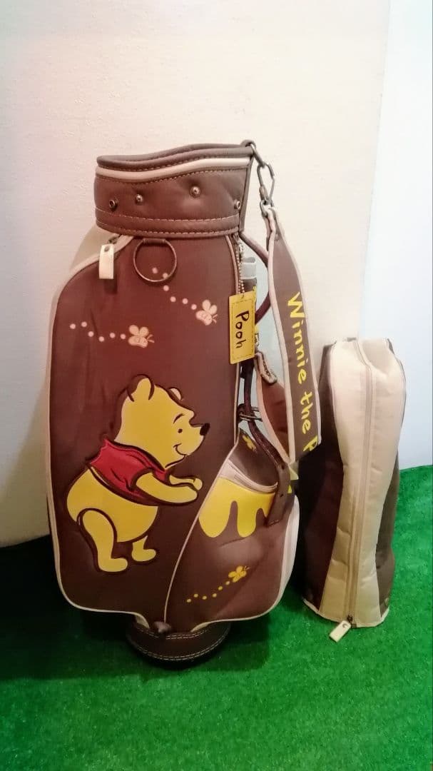 くまのプーさん　キャディバッグ　ゴルフ